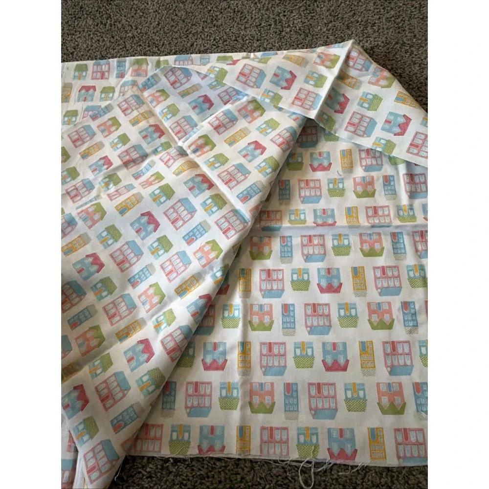 Neighborhood House Butter My Sunshine Cotton Fabric Contempo Studio 1 Yard